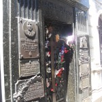 <p>Eva Peron died on July 10, 2003 & people still leave her fresh flowers each day.</p>